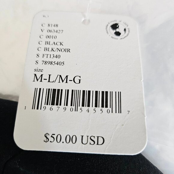 Free People - Intimately Clean Lines Long Sleeve Top - Black - M/L - RRP £40 - Picture 7 of 8